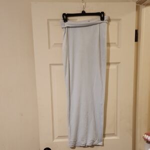 Elegant Light Blue Women's Skirt